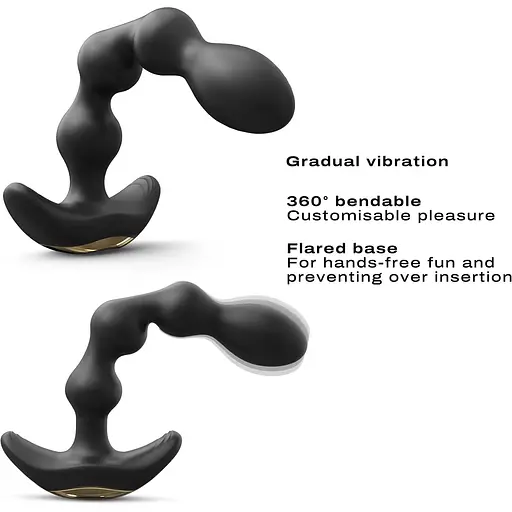 Анальний вібратор-намисто Dorcel Flexi Balls - фото 2