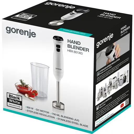 Блендер Gorenje HBX601XG (HB5023Z-GS) - фото 6