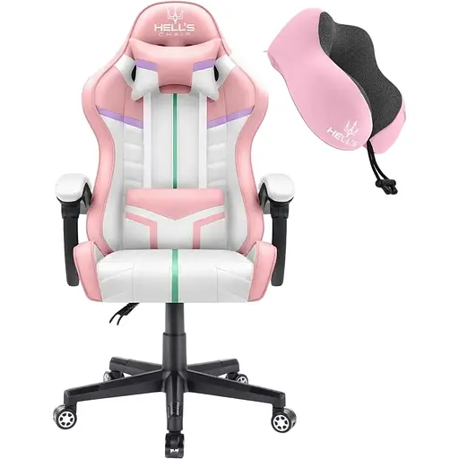 Компьютерное кресло Hell's Chair HC-1004 Rainbow Pink