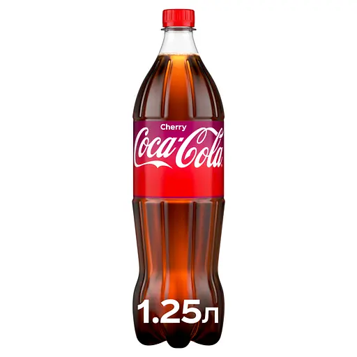 Напій Coca-Cola Cherry 1.25 л - фото 2