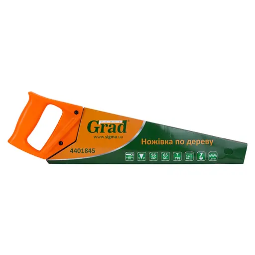 Ножовка по дереву Grad 400 мм 7TPI (4401845) - фото 2
