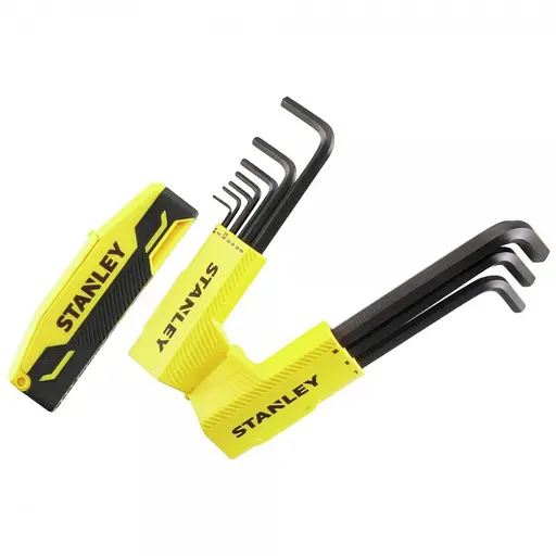 Набір ключів шестигранних Stanley "Hex Grip" торцевих, метричних 10 шт.:1.5-2-2.5-3-4-5-6-7-8-10 мм (0-89-904) - фото 2