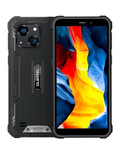 Смартфон Oulitel wp32 4/128gb black - фото 2