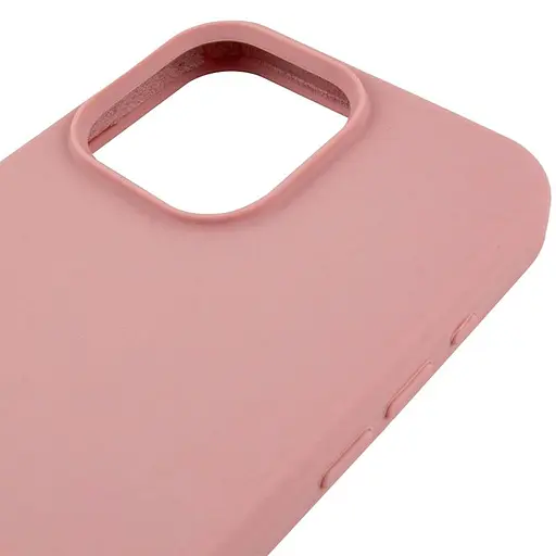 Чохол Epik Silicone Case AA Logo with MagSafe для Apple iPhone 15, 6.1 Рожевий/Pink Sand - фото 4