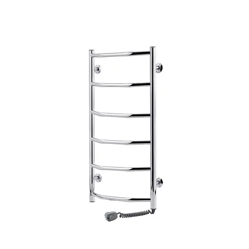 Рушникосушарка електрична Kroner Трапеція ДТ04ER 800x400/6 ER CV023848, Хром, Праве - фото 1