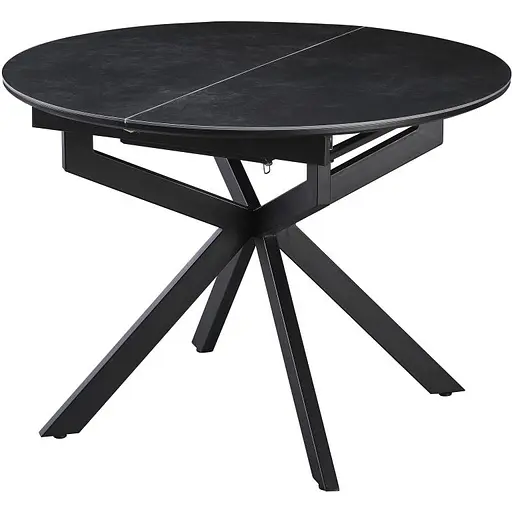 Стіл Avanti Task Ceramic Dark Grey 105-138x105 см