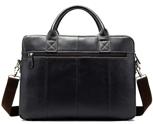 Чоловіча шкіряна сумка Vintage 40х29х8 см sum0012313 - фото 3