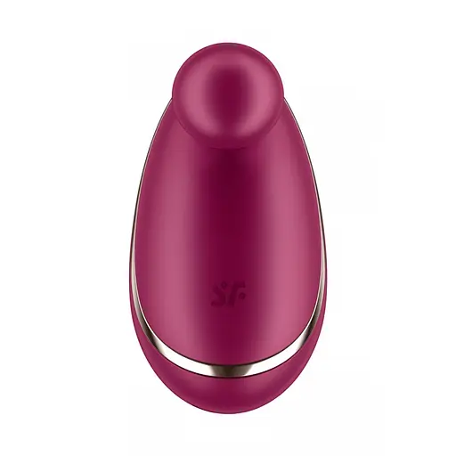 Вібратор для клітора Satisfyer Spot On 1 7.5 см бордовий - фото 4