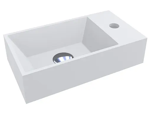 Умивальник Miraggio Copper 400 mirasoft 0001066, Білий матовий - фото 5