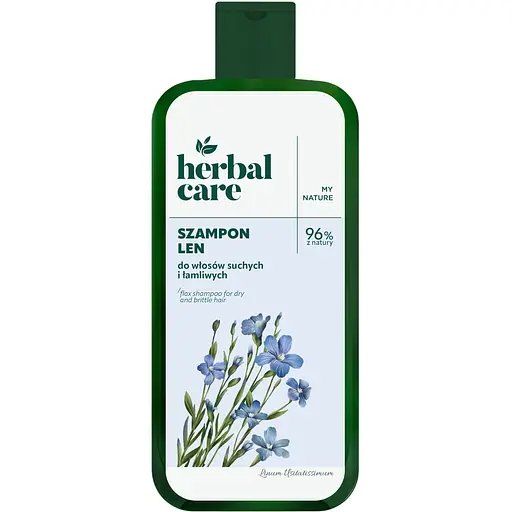 Шампунь для сухого та ламкого волосся Farmona Herbal Care Льон 330 мл