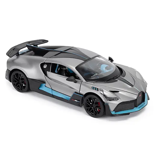 Автомодель - Bugatti Divo сірий 1:18 (250940BDGY) - фото 5