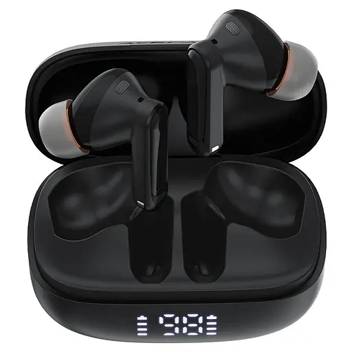 Бездротові навушники ACEFAST W1 Active Noise Cancelling true wireless earbuds Black - фото 1