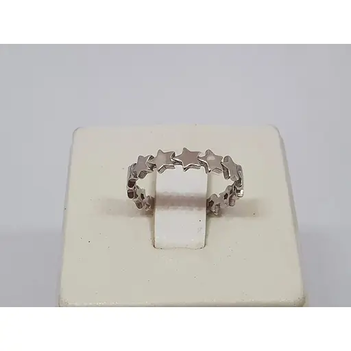 Срібний перстень Aurora Зірки. 81698 16,5 - фото 3