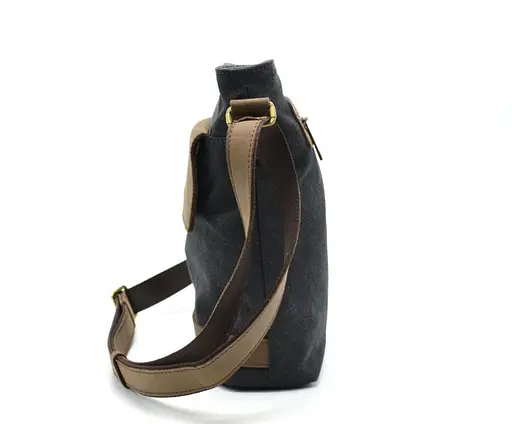 Кожаная мужская сумка через плечо TARWA 29х27х8.5 см sum0025870 - фото 3