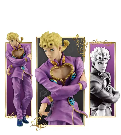 Фігурка Джорно Джованна Неймовірні пригоди ДжоДжо Giorno Giovanna Jojo's Bizzare Adventure Золотий Вітер 24 см BN JJ GG 24 - фото 2