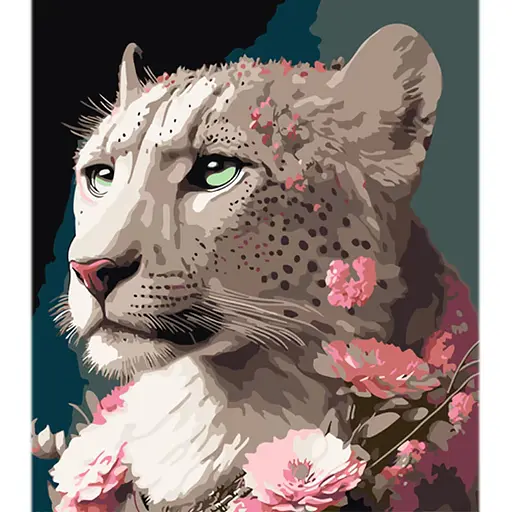 Набор для росписи по номерам Нежность и сила, Strateg, 30x40 см, LY50