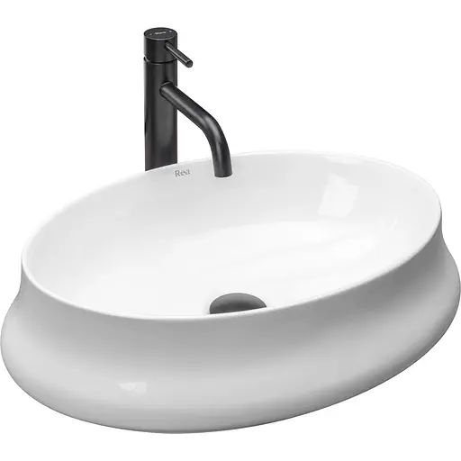 Умивальник Rea Angela накладний білий REA-U9634, Білий - фото 1