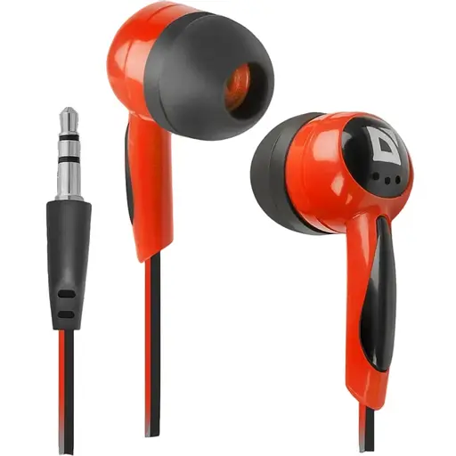 Навушники Defender Basic 604 Black-Red