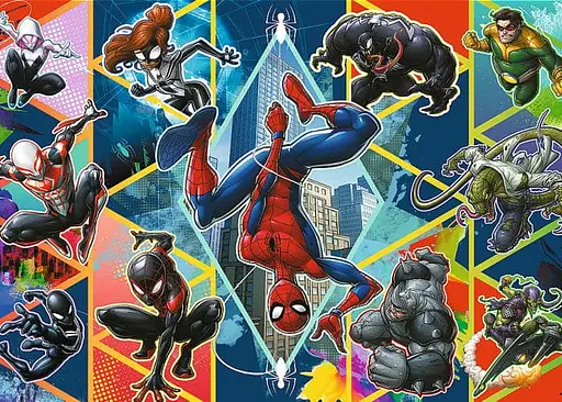 Пазл Trefl Супер формы: Человек-паук XL 160 эл. (50024) - фото 2