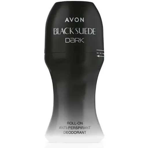 Дезодорант-антиперспірант з кульковим аплікатором Avon Black Suede Dark для нього 50 мл - фото 1