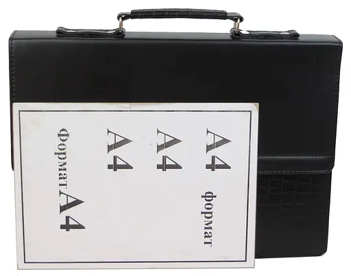 Діловий портфель зі штучної шкіри Portfolio 40х28х6-12 см sum0025042 - фото 10