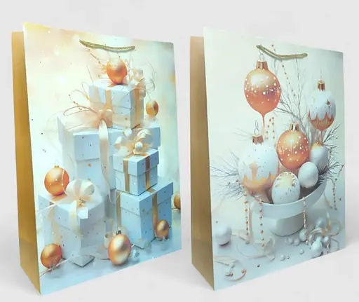 Подарунковий пакет "Подаруночки" 40х55х15см, набір з 2-х штук bl2502-174