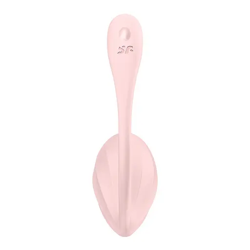 Віброяйце Satisfyer Ribbed Petal 23 см рожевий - фото 4