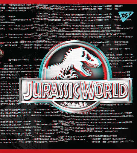 Набір зошитів Yes Jurassic world Science gone wrong А5 в клітинку 18 аркушів 10 шт. (765317) - фото 2