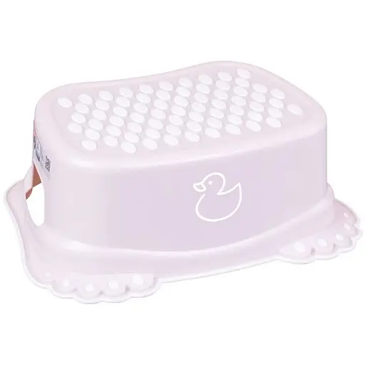 Сходинки дитячі антиковзкі у ванну Tega Baby Duck light pink - фото 1