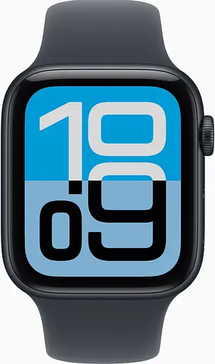 Смарт-годинник Apple Watch SE 3 GPS 44mm Midnight Alu. Case w. Midnight S. Band - M/L (MEHQ4) - фото 2