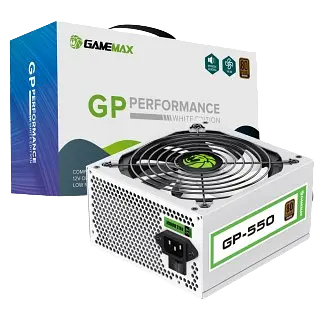 Блок питания GameMax GP-550 550W 80+ Bronze White (GP-550-White)