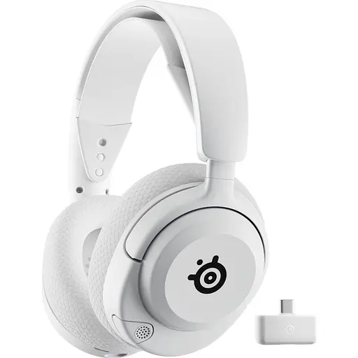 Ігрові навушники SteelSeries Arctis Nova 5P Wireless White (61674) [127608]