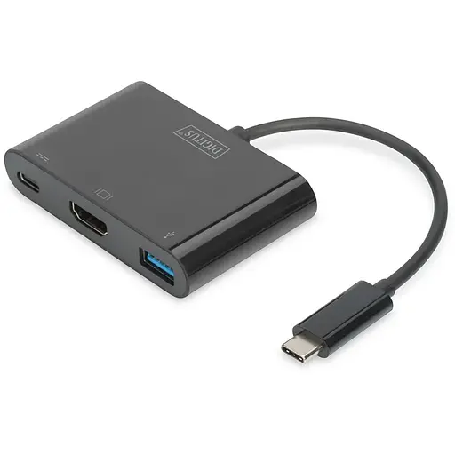 Digitus Адаптер USB-C - HDMA, 2xUSB