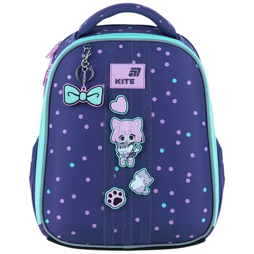 Рюкзак Kite Education каркасний 555 Be Friends Фіолетовий (K26-555S-3) - фото 1