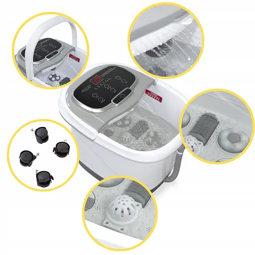 Ванна для ног гидромассажная 4FIZJO 3-8 л 500 Вт гидромассажер для ног (P-5907739316615) - фото 2