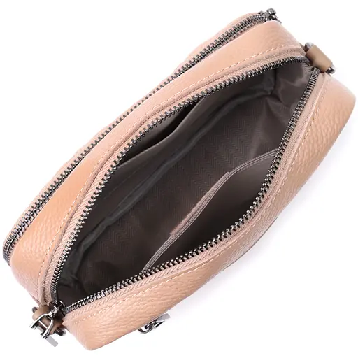 Кожаная женская сумка Vintage 21х15х7 см sum0026585 - фото 9