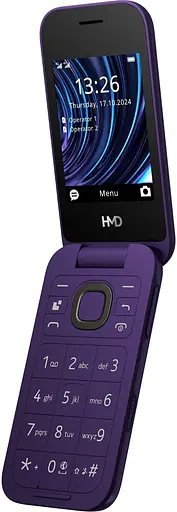 Мобильный телефон HMD 2660 Flip Violet - фото 7
