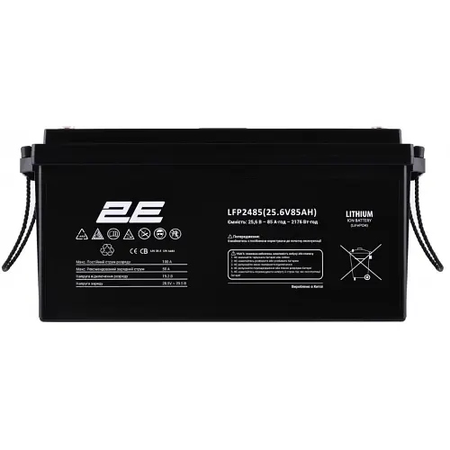 Аккумулятор 2E LFP2485 LCD 8S LiFePo4 24V 85Ah (2E-LFP2485-ABC) - фото 2