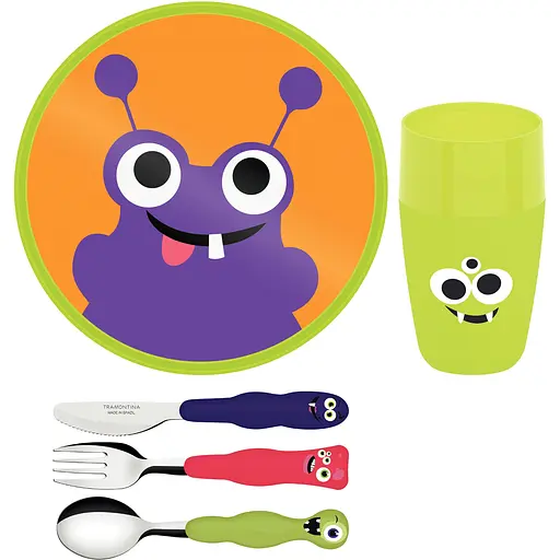 Дитячий набір Tramontina Baby Lirous, 5 предметів (6710910) - фото 1