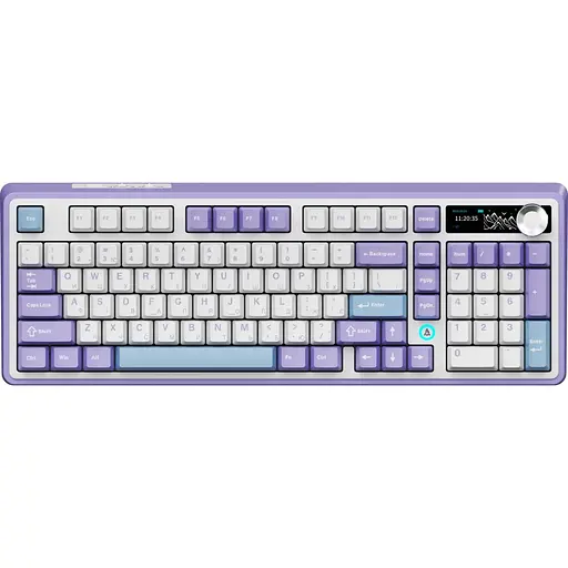 Клавіатура Ajazz AK980 Clear Sky Switch Purple (AK980-CS-PWB) [129519]
