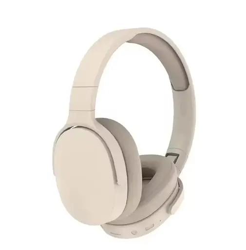 Беспроводные накладные наушники полноразмерные BS962 Bluetooth 5.3 белые  - фото 1