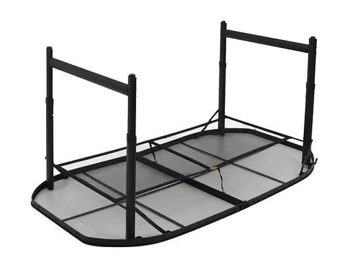 Стол Bo-Camp Northgate Oval 150x80 cm Black/Grey (1404188) - фото 4