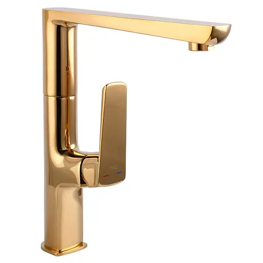Змішувач для кухні Topaz Lexi TL-21401-H57-AU Золотий - фото 2