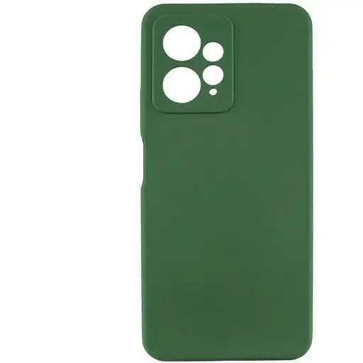 Чехол Lakshmi Silicone Cover Full Camera (AAA) для Xiaomi Redmi Note 12 4G Зеленый / Cyprus Green