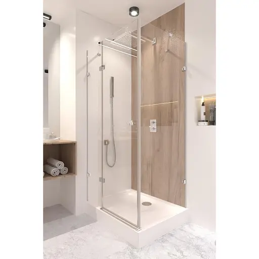 Душевая кабина Qtap Capricorn CRM1018RC6 стекло Clear 6 мм, без поддона - фото 8