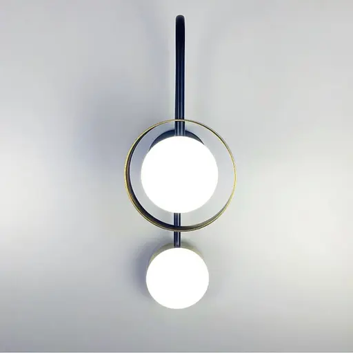 Сучасне бра Арт. BD 8886 BK+AB Line F - фото 8