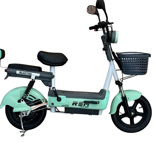 Електроскутер Двомісний Corso RSM-60093 (500W; 48V/20Ah) Бірюзовий - фото 3