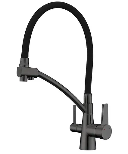 Змішувач для кухні Koer KB-72003-07 із підключенням до фільтру KR3377 - фото 1