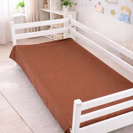 Простирадло MirSon бязь Kids Time Tiny Teddy 220x240 см (2200012569122) - фото 1