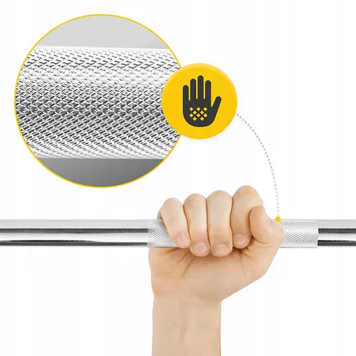 Гриф для штанги прямой 4FIZJO 150 см 25 мм (P-5905973401142) - фото 11